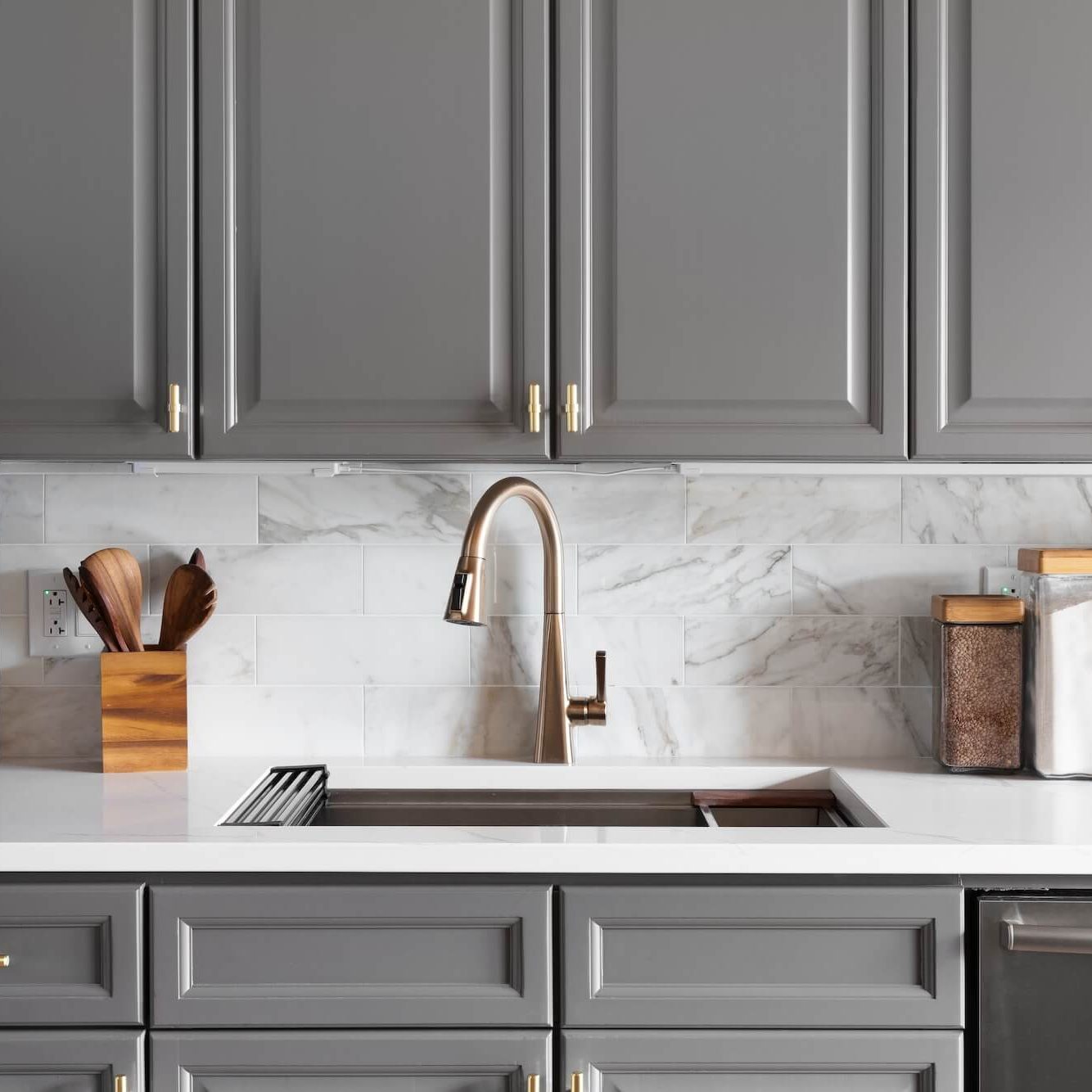 professionally painted and refinished cabinets in lawrenceville